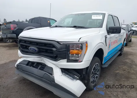 2022 Ford F-150 Xlt z USA, uszkodzony, nr VIN 1FTEW1CPXNFA72251